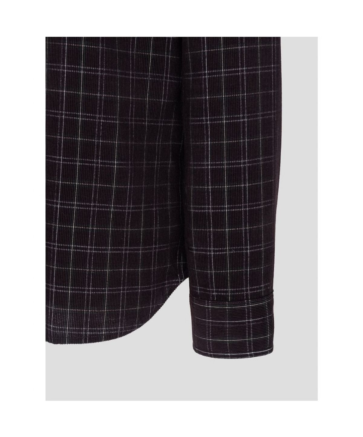 빈폴 레이디스(BEANPOLE LADIES) 코듀로이 체크 레귤러핏 셔츠  브라운 (BF6964C21D)