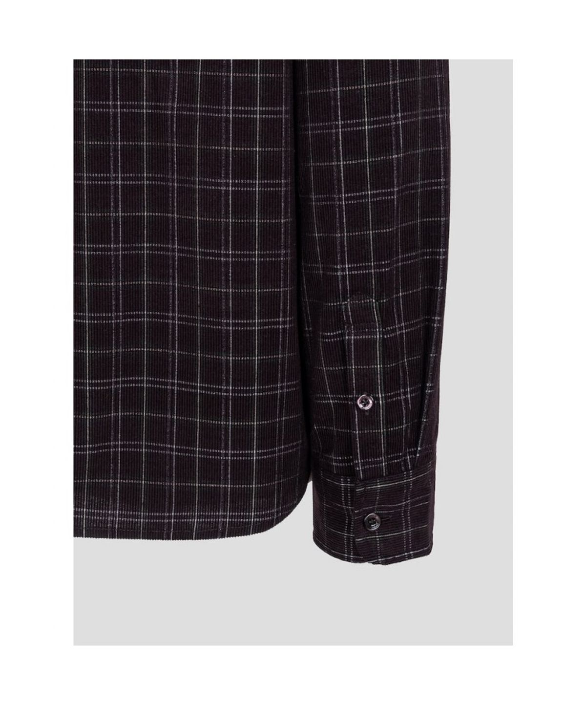 빈폴 레이디스(BEANPOLE LADIES) 코듀로이 체크 레귤러핏 셔츠  브라운 (BF6964C21D)