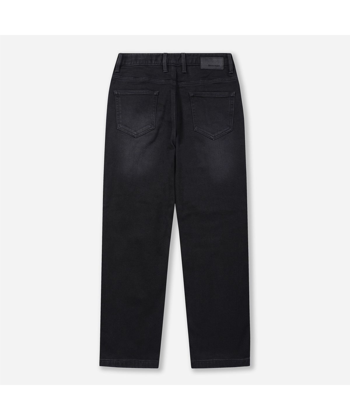 브렌우드(BRENTWOOD) B 브러쉬 와이드 데님 팬츠 BRPDW26471BKX