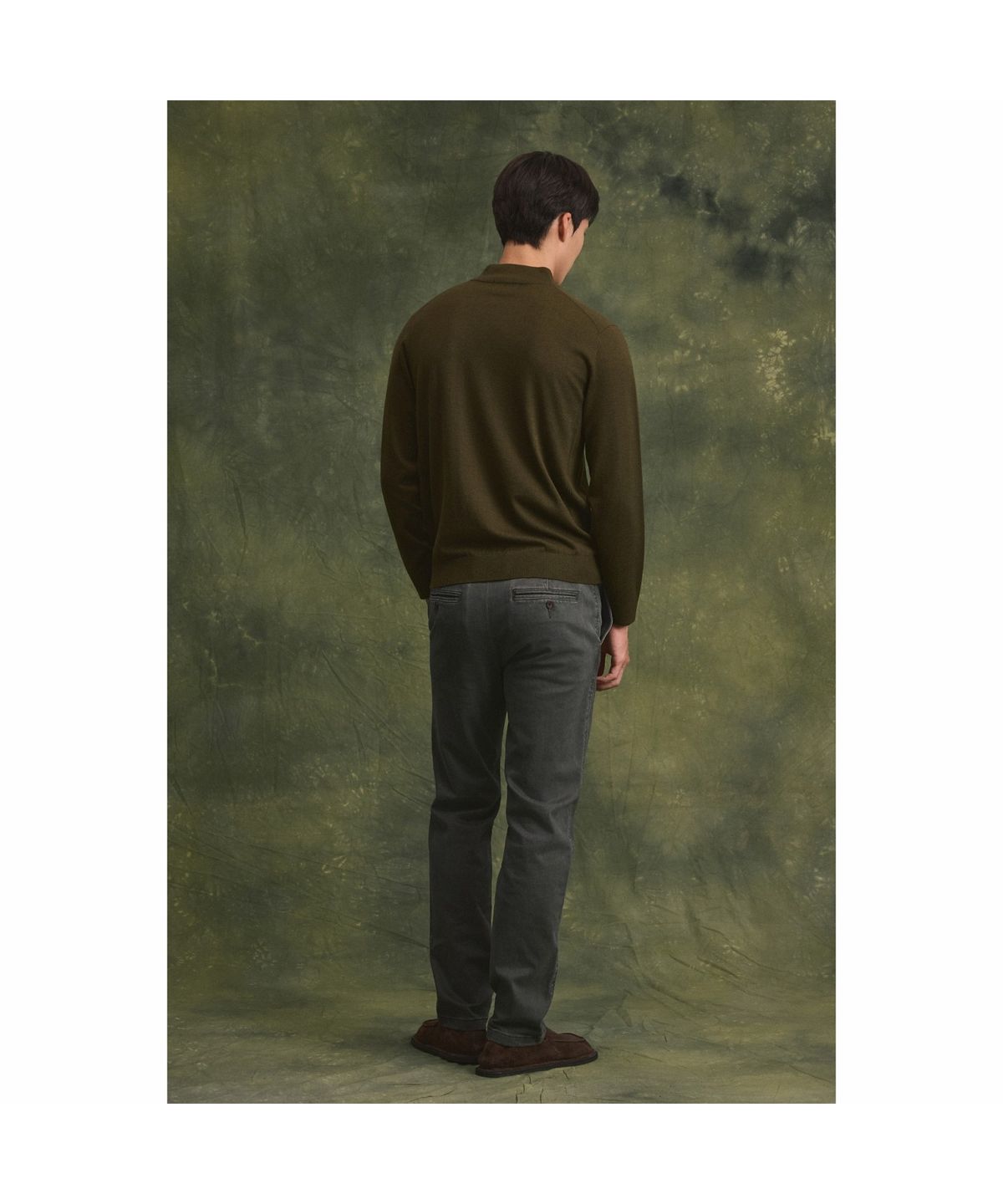 브렌우드(BRENTWOOD) B브러쉬 카치온다잉 솔리드 팬츠 BRPAW26582GYX