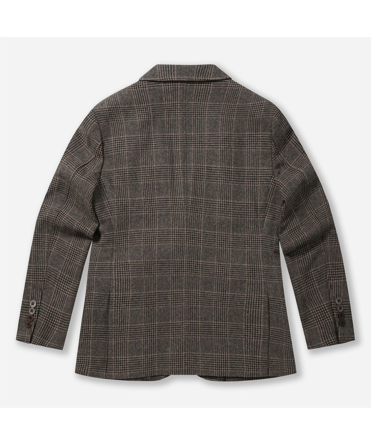 브렌우드(BRENTWOOD) BLAZER CLUB 울블렌디드 체크 퀼팅 자켓 BRJBW26511BRX