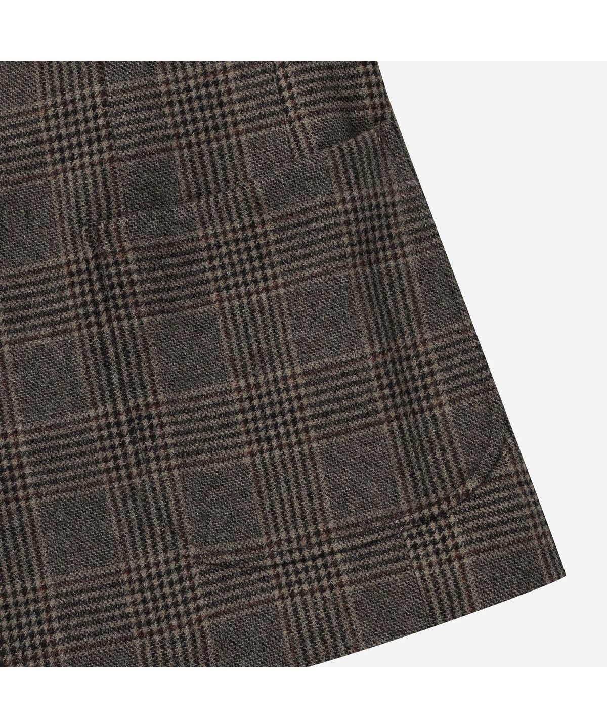 브렌우드(BRENTWOOD) BLAZER CLUB 울블렌디드 체크 퀼팅 자켓 BRJBW26511BRX