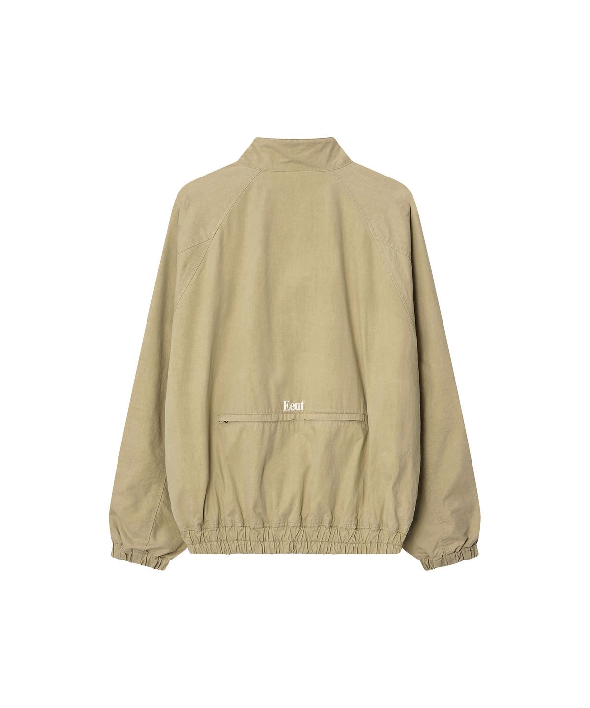 이우트(EEUT) WASHED POCKET BLOUSON JACKET / LIGHT BEIGE