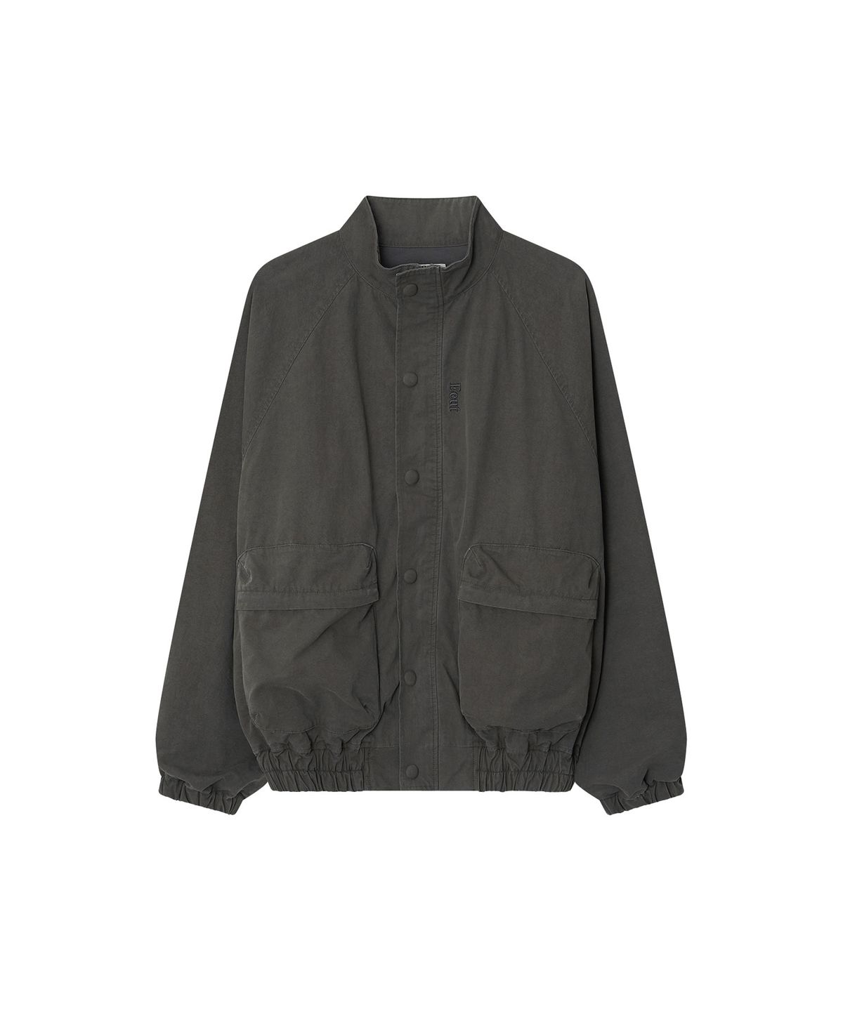 이우트(EEUT) WASHED POCKET BLOUSON JACKET / CHARCOAL