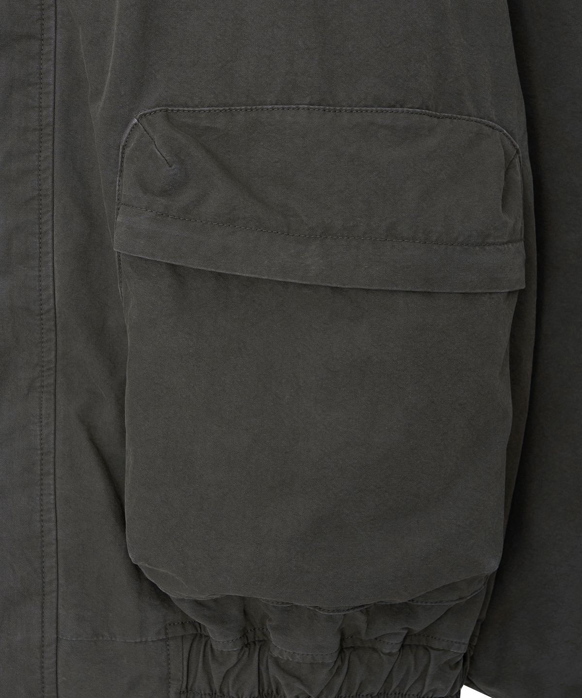 이우트(EEUT) WASHED POCKET BLOUSON JACKET / CHARCOAL