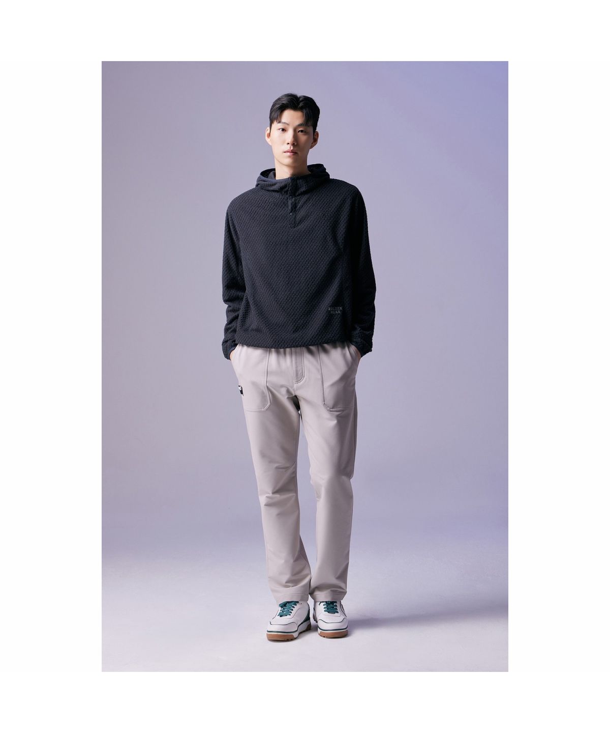 골든베어(GOLDEN BEAR) (남성) Brushed Essential Tapered Pants G4PAW26301GYX