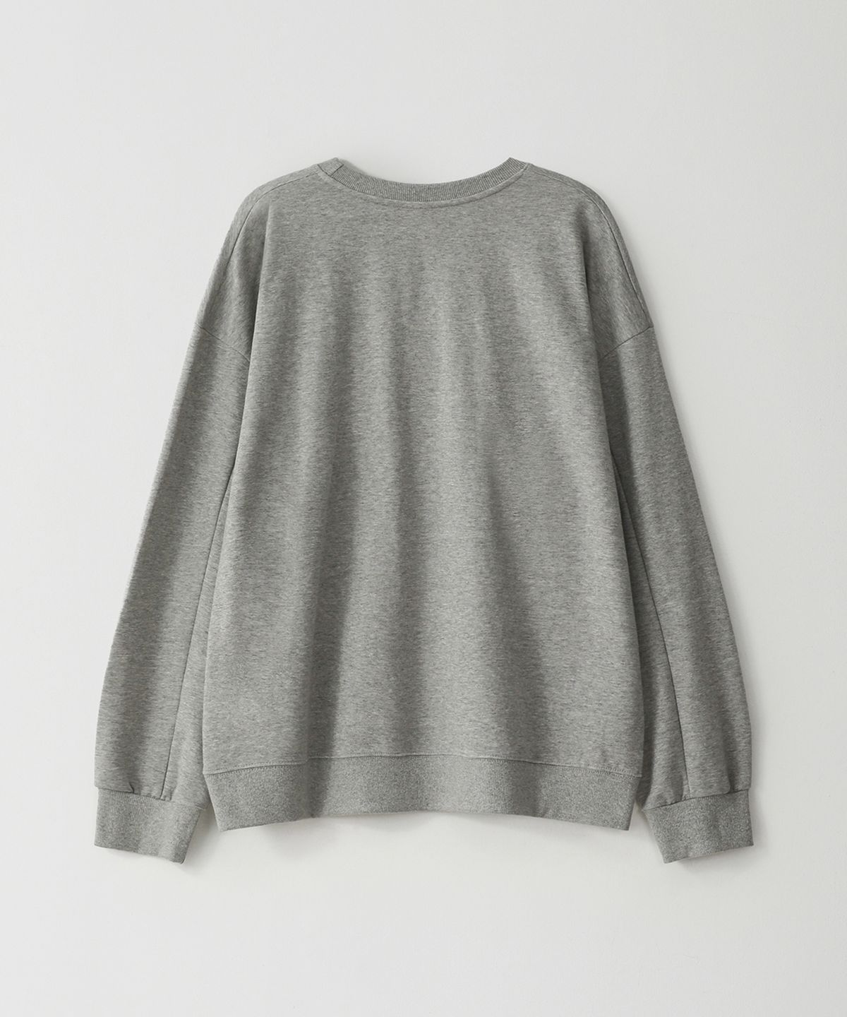 퍼프퍼프뎁트(PUFF PUFF DEPT) BASEBALL 스웨트셔츠 GREY