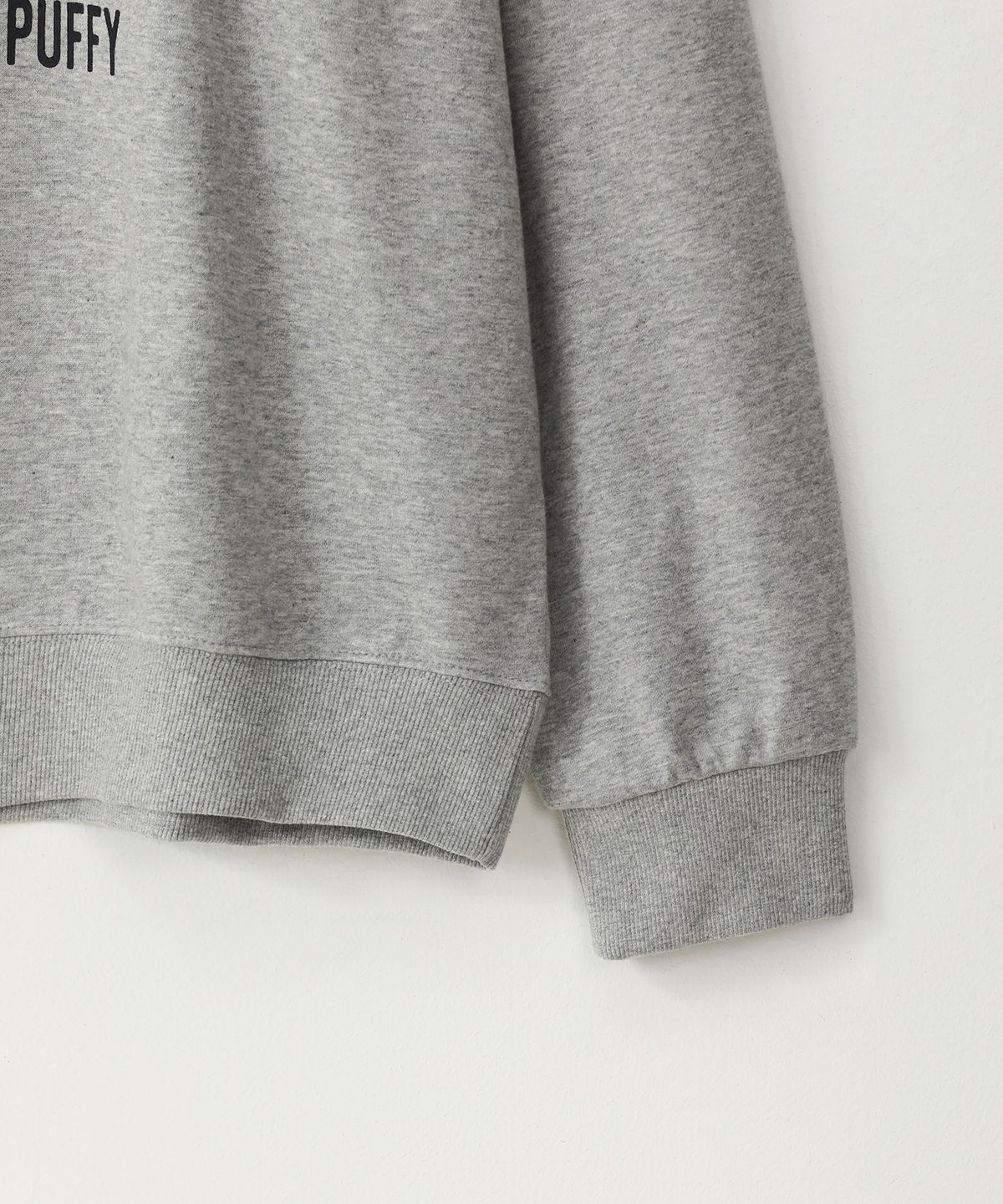퍼프퍼프뎁트(PUFF PUFF DEPT) BASEBALL 스웨트셔츠 GREY