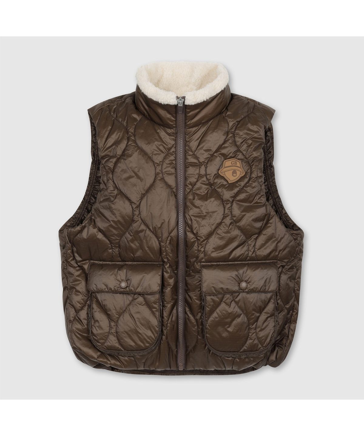 골든베어(GOLDEN BEAR) (여성) Back Graphic Quilted Vest G5VAW26201BRX
