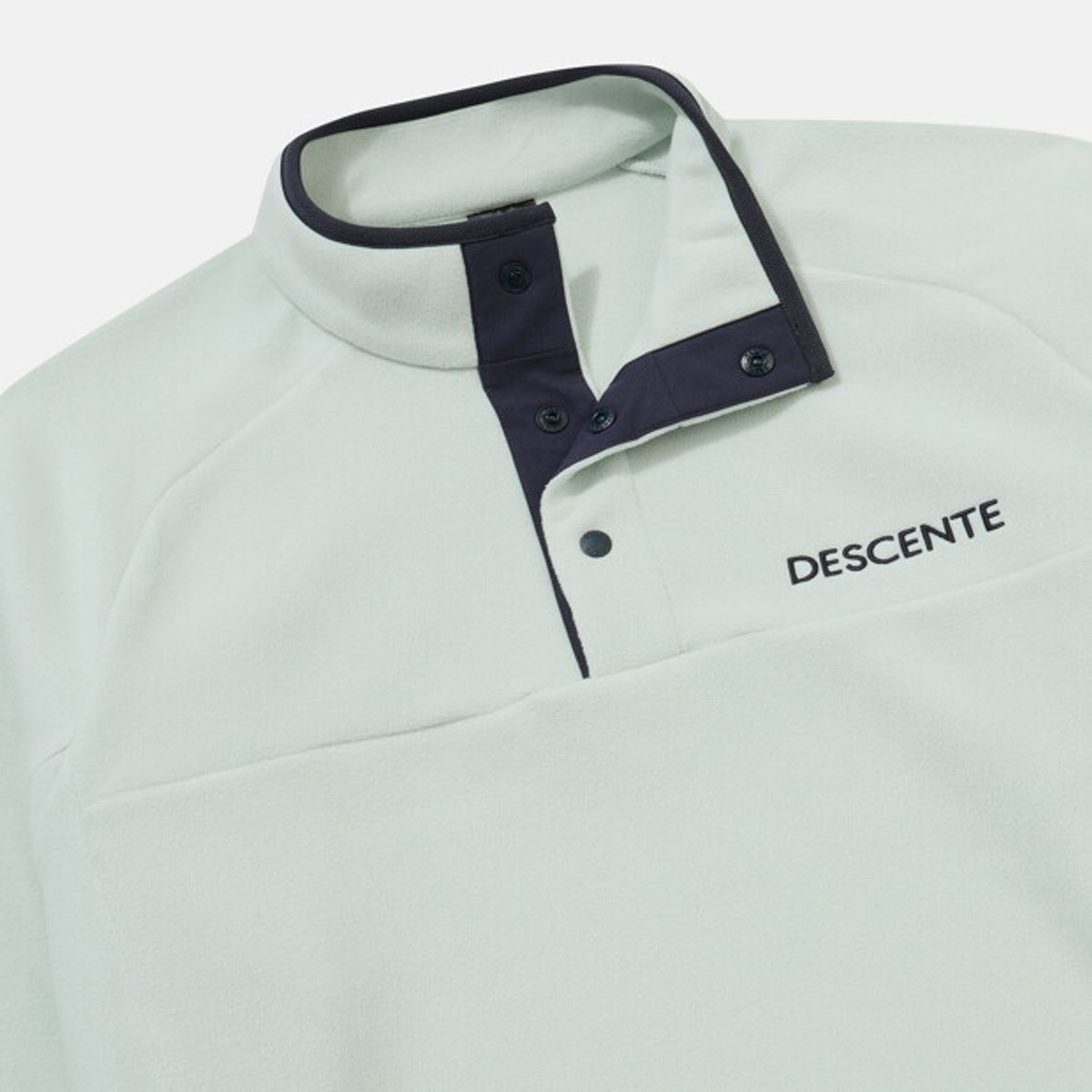 데상트(DESCENTE) 마이크로플리스 아노락 민트 SR423UANN1