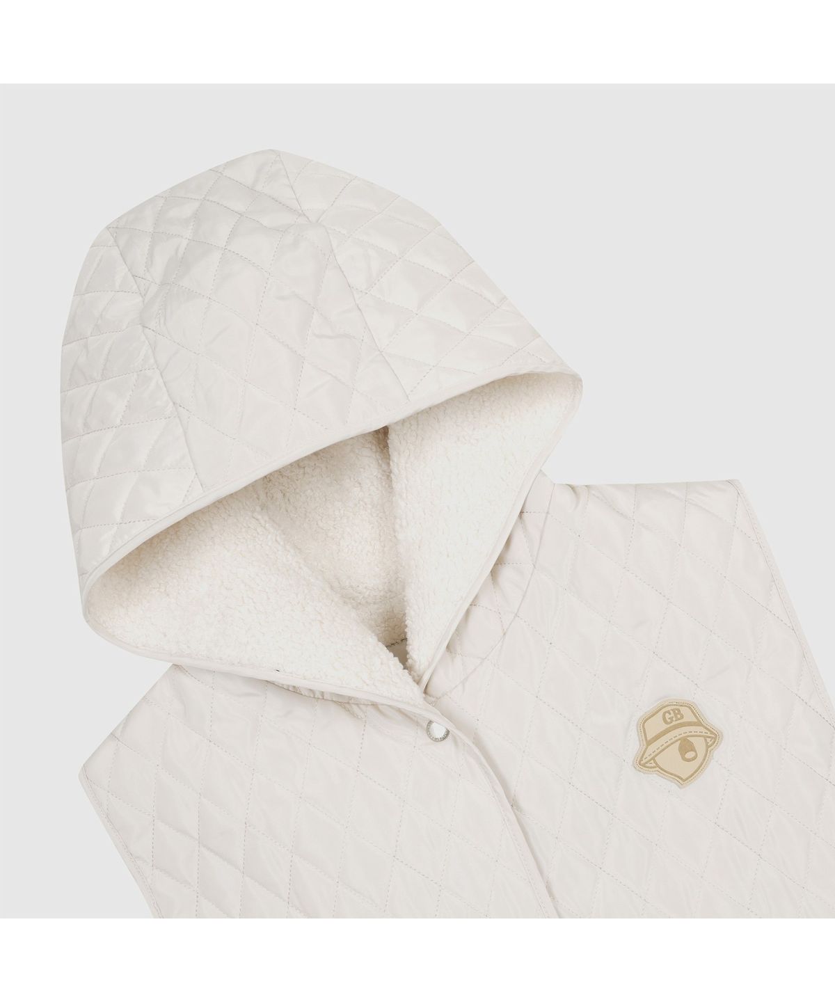 골든베어(GOLDEN BEAR) (여성) Quilted Hood Bib G5VAW26202IVX