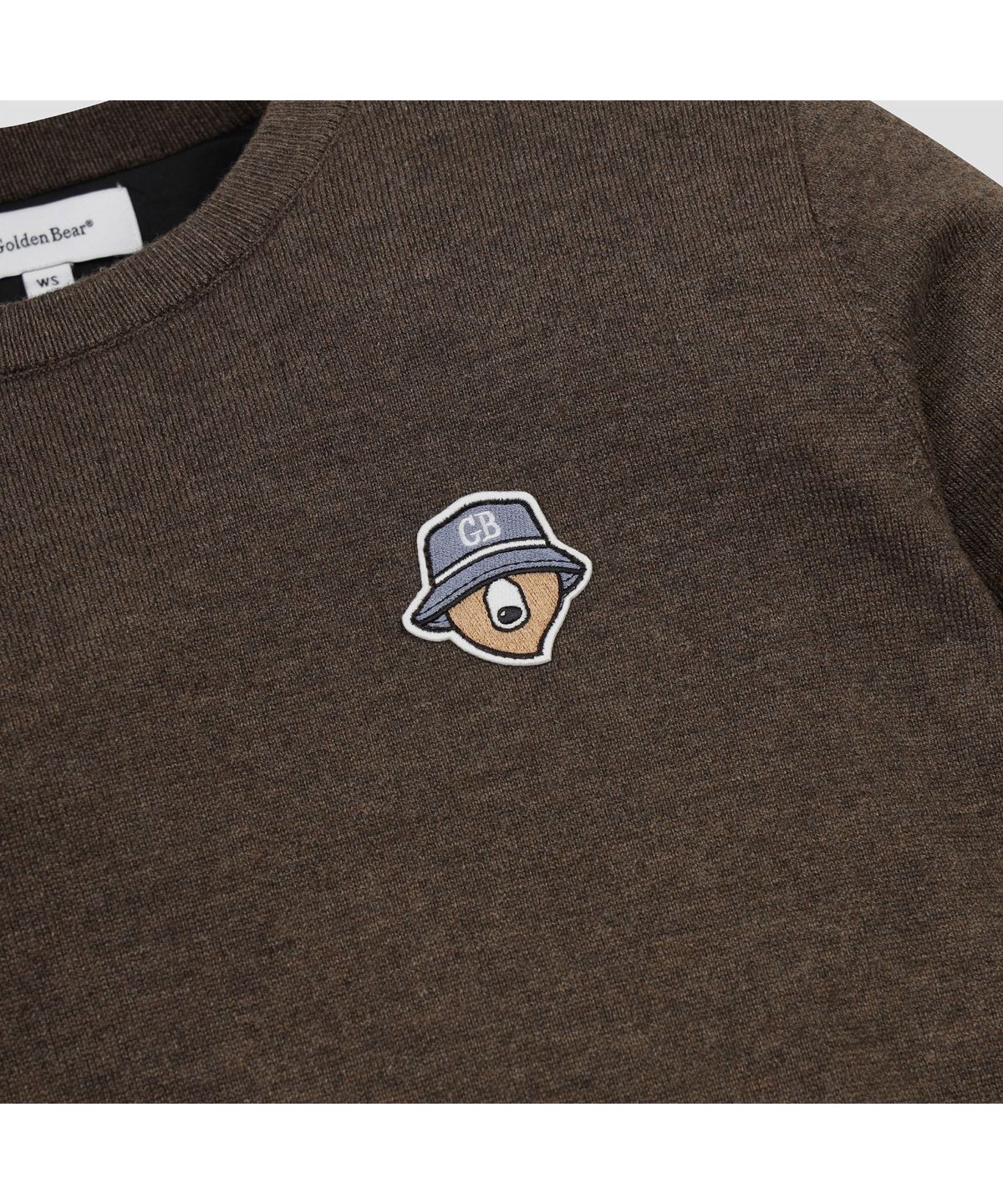골든베어(GOLDEN BEAR) (여성) Back Graphic Crewneck Sweater G5WAW26001BRX