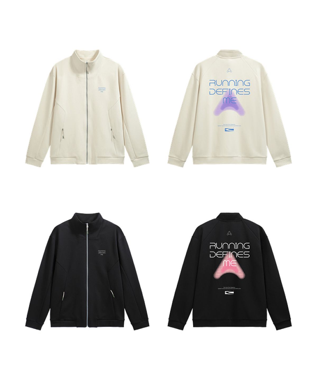 버튼서울(BUTTON SEOUL) 러닝 디파인 그래픽 트랙 집업 (2 COLOR)