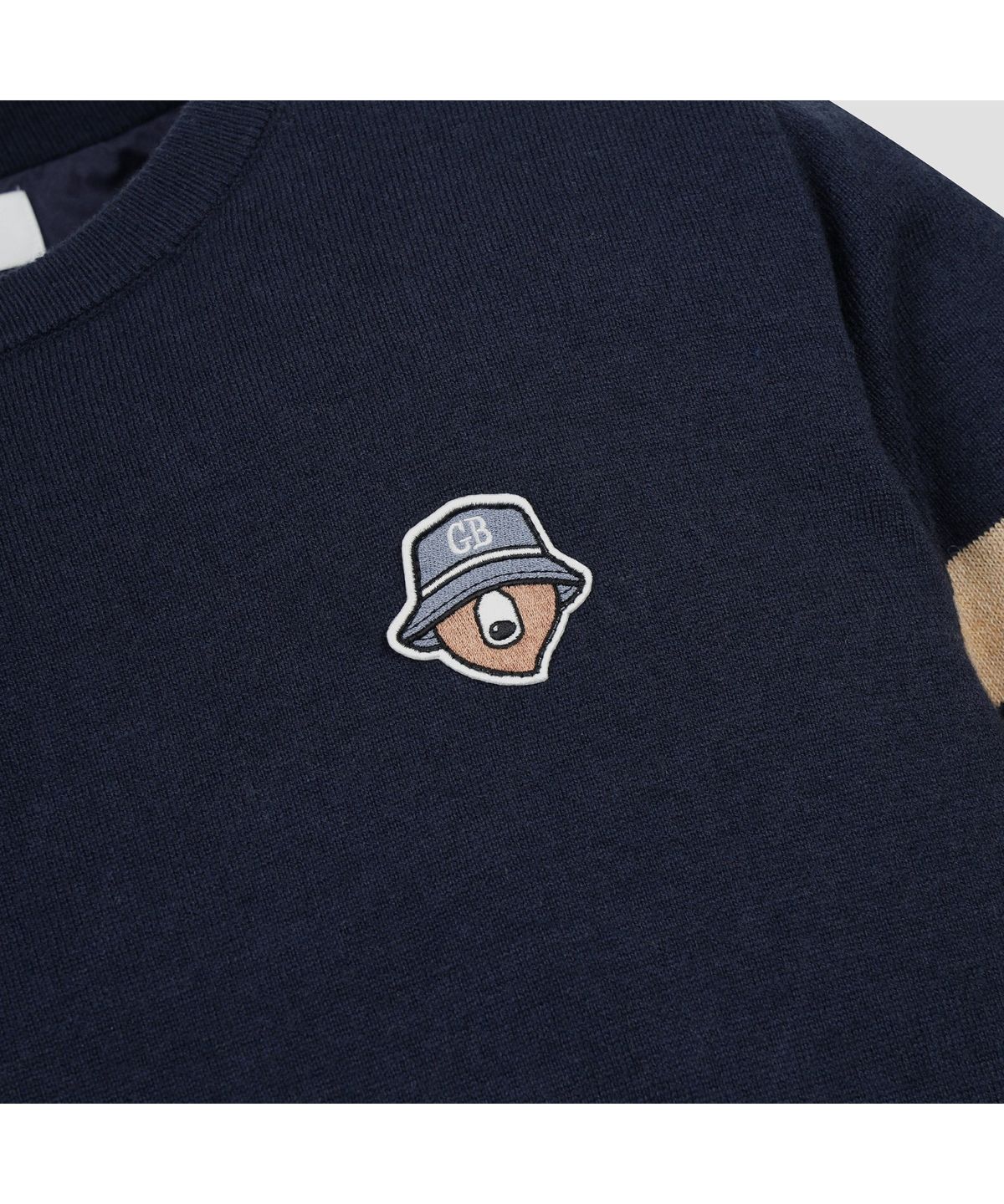 골든베어(GOLDEN BEAR) (여성) Back Graphic Crewneck Sweater G5WAW26001NYX