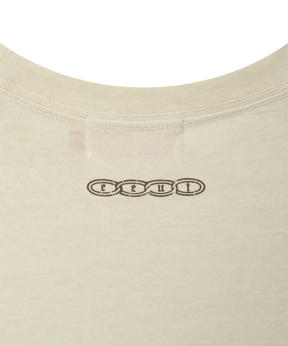이우트(EEUT) JUST EEUT WASHED LONG SLEEVE / CREAM