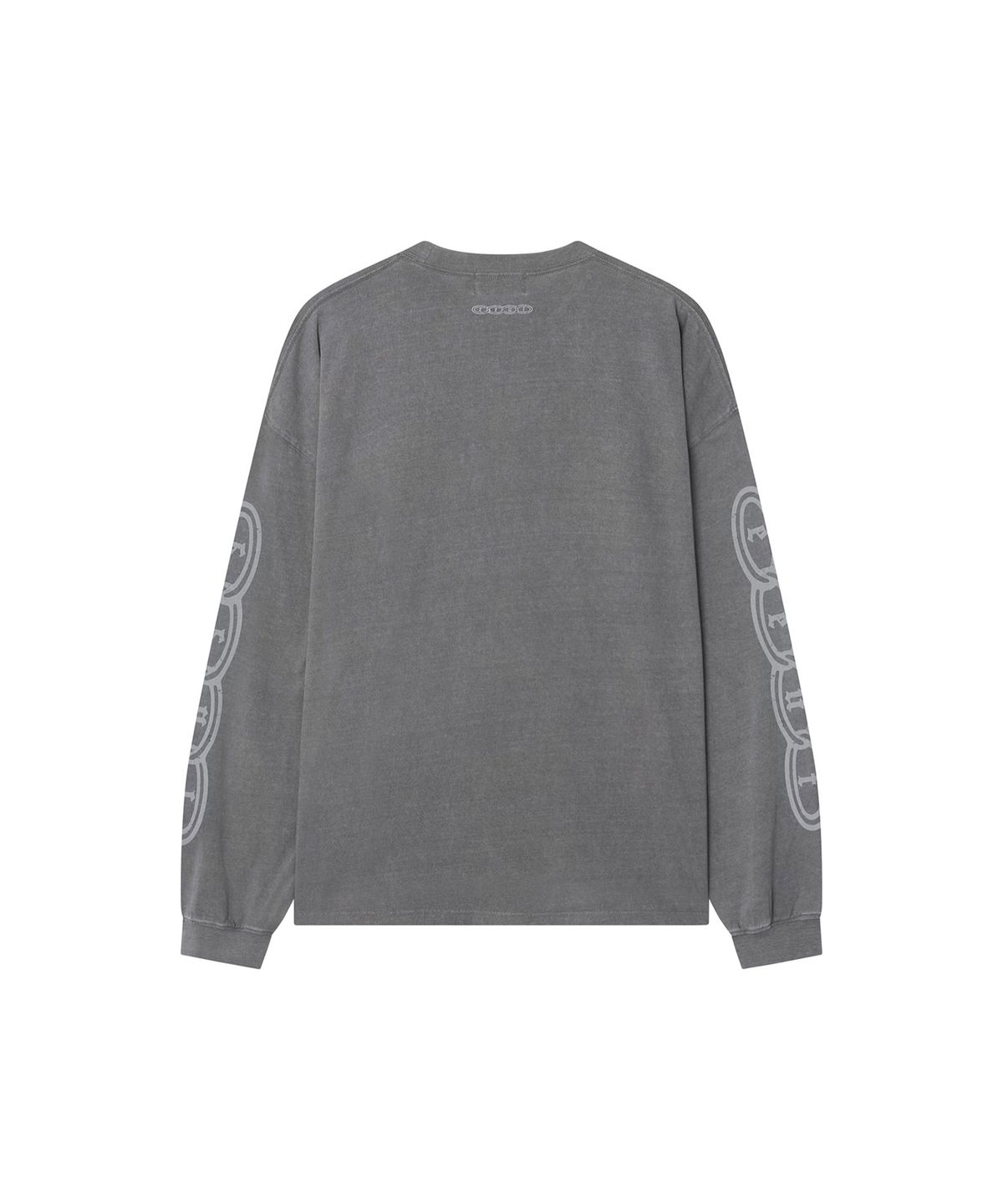 이우트(EEUT) JUST EEUT WASHED LONG SLEEVE / CHARCOAL