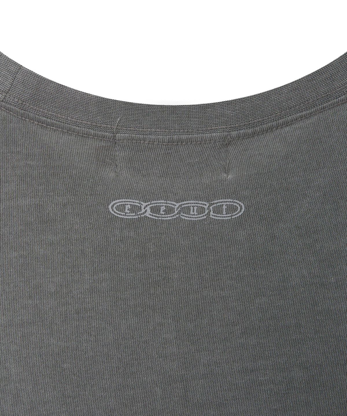 이우트(EEUT) JUST EEUT WASHED LONG SLEEVE / CHARCOAL