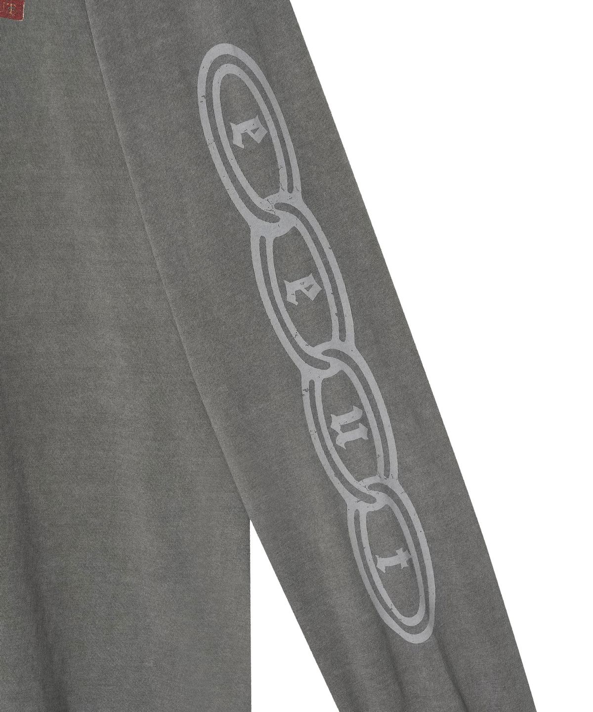 이우트(EEUT) JUST EEUT WASHED LONG SLEEVE / CHARCOAL