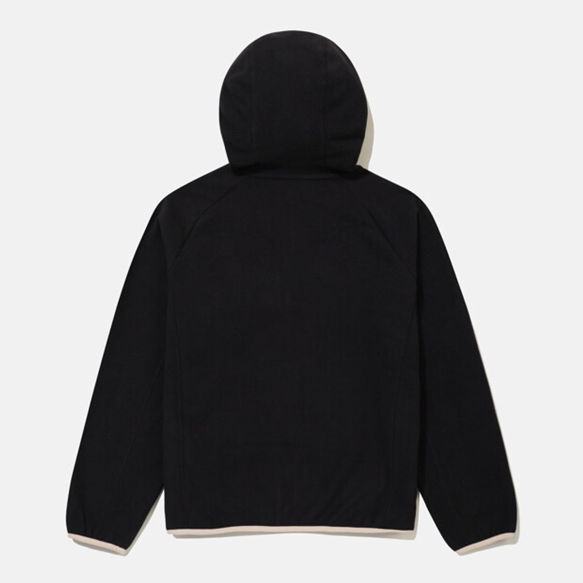 데상트(DESCENTE) 마이크로플리스 후드형 자켓 블랙 SR423UKTN1