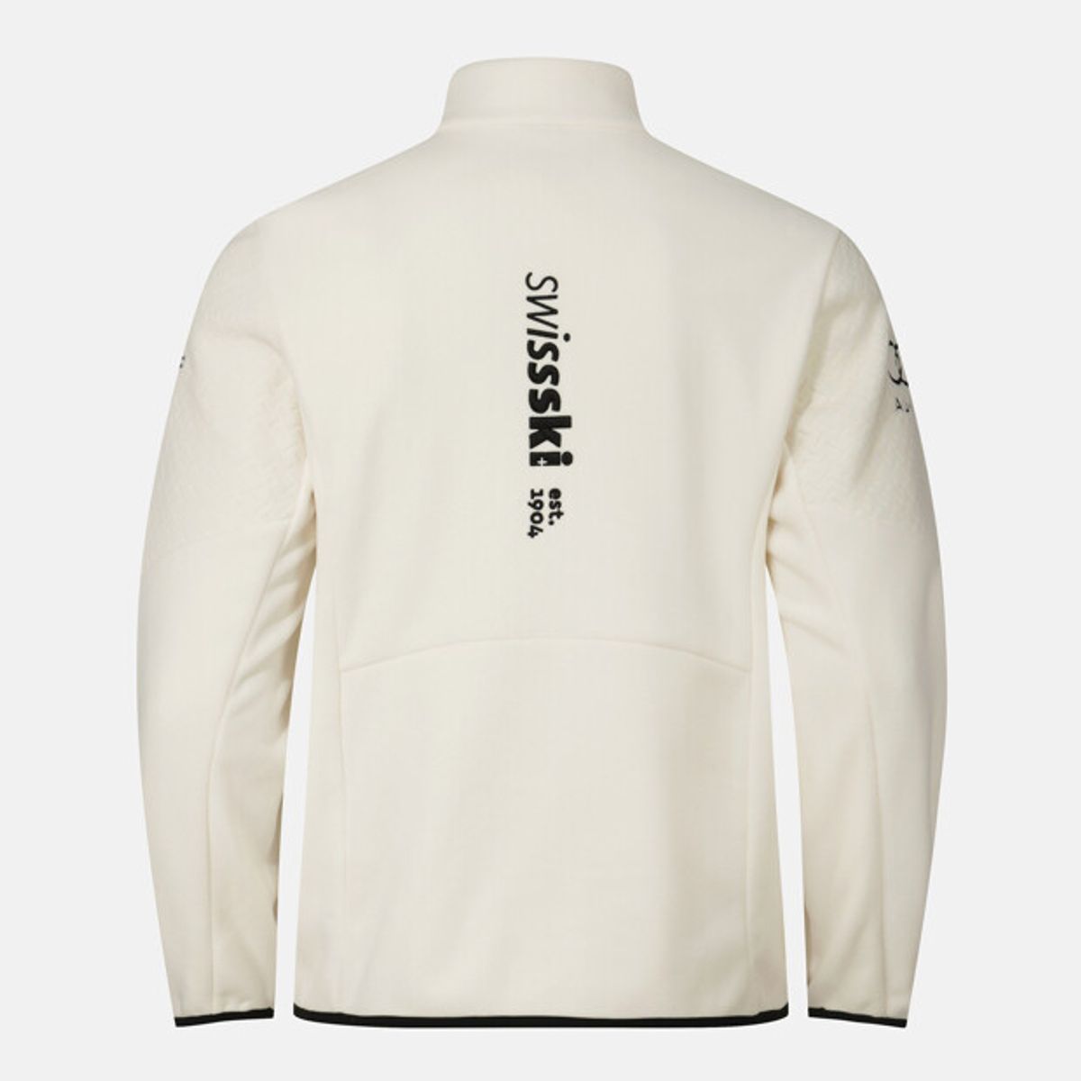 데상트(DESCENTE) 남성 스위스 스키 본딩 플리스 자켓 아이보리 SR421SKTO4