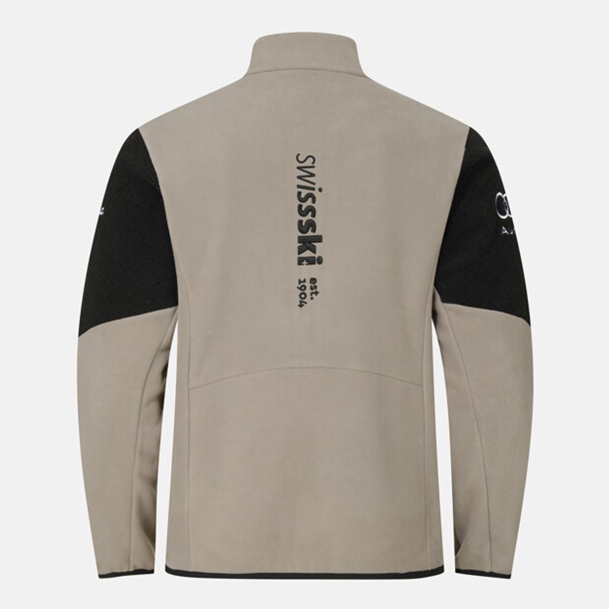 데상트(DESCENTE) 남성 스위스 스키 본딩 플리스 자켓 베이지 SR421SKTO4