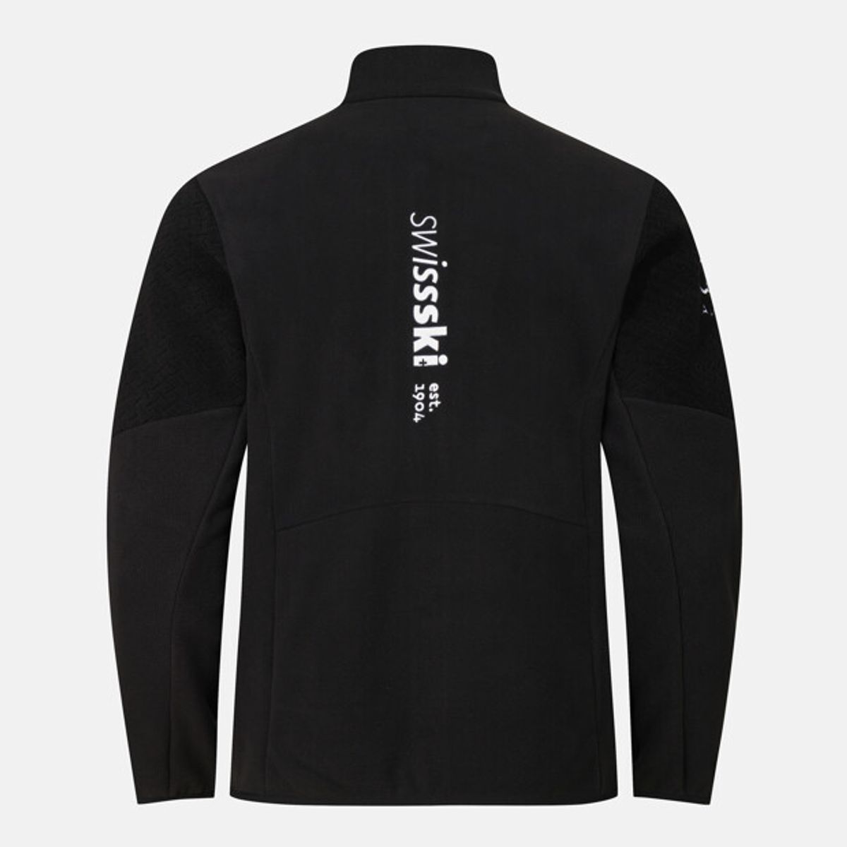 데상트(DESCENTE) 남성 스위스 스키 본딩 플리스 자켓 블랙 SR421SKTO4