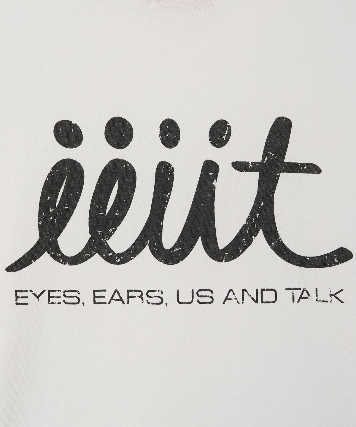이우트(EEUT) ARCHIVE POCKET T-SHIRT / WHITE