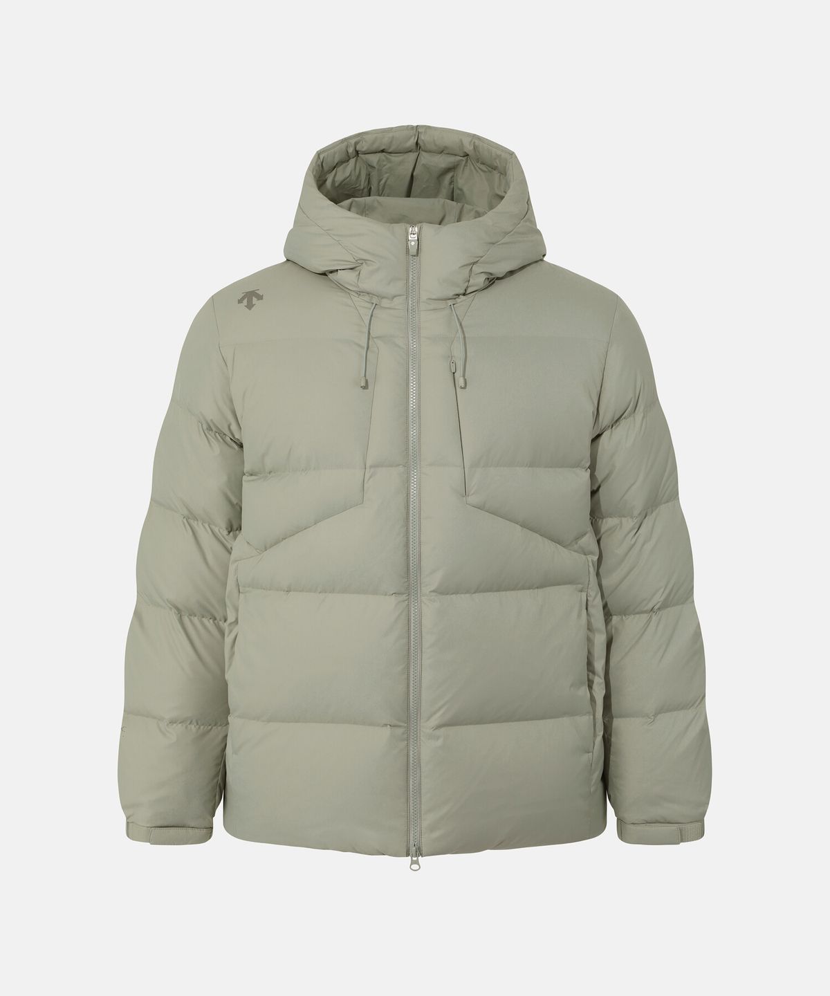 데상트(DESCENTE) 캐논 중경량 퍼텍스 다운 자켓 카키 SR323SDJ94