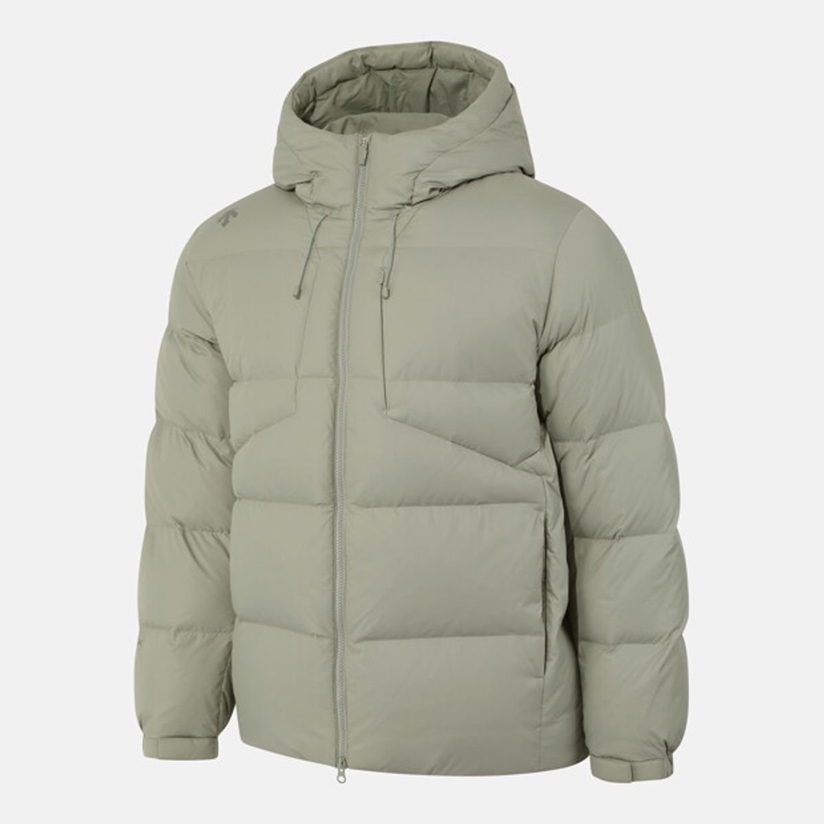 데상트(DESCENTE) 캐논 중경량 퍼텍스 다운 자켓 카키 SR323SDJ94