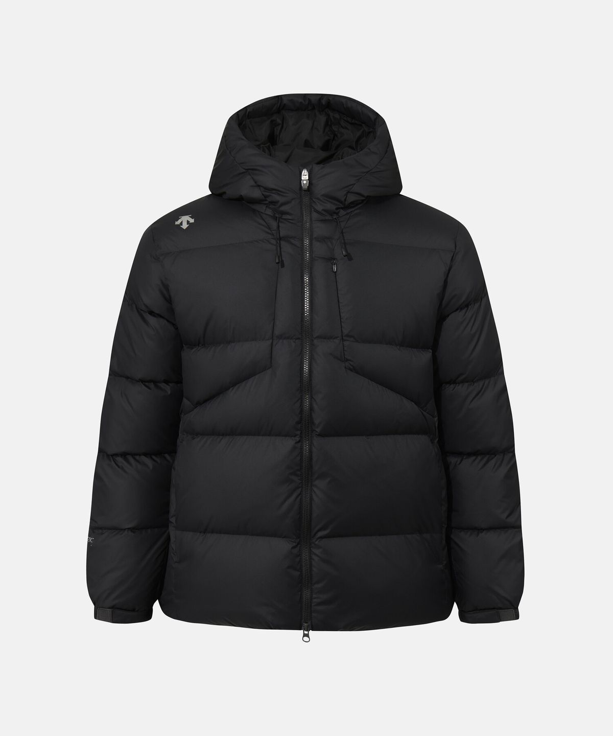 데상트(DESCENTE) 캐논 중경량 퍼텍스 다운 자켓 블랙 SR323SDJ94