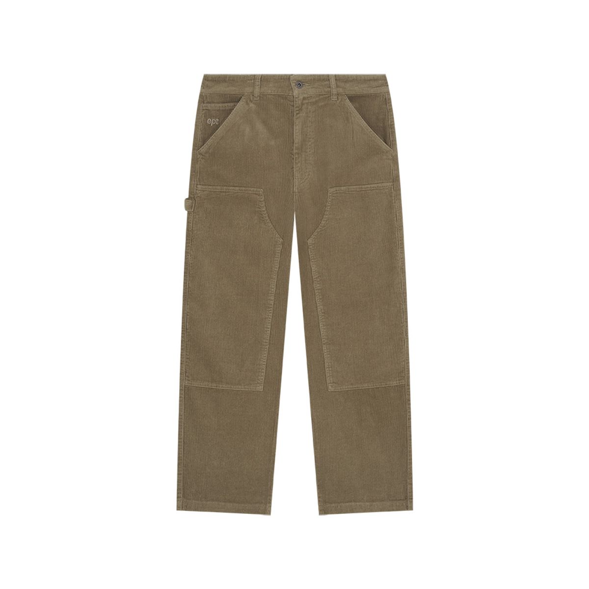 이피티(EPT) CORDUROY DOUBLE KNEE PANTS_TAN BEIGE