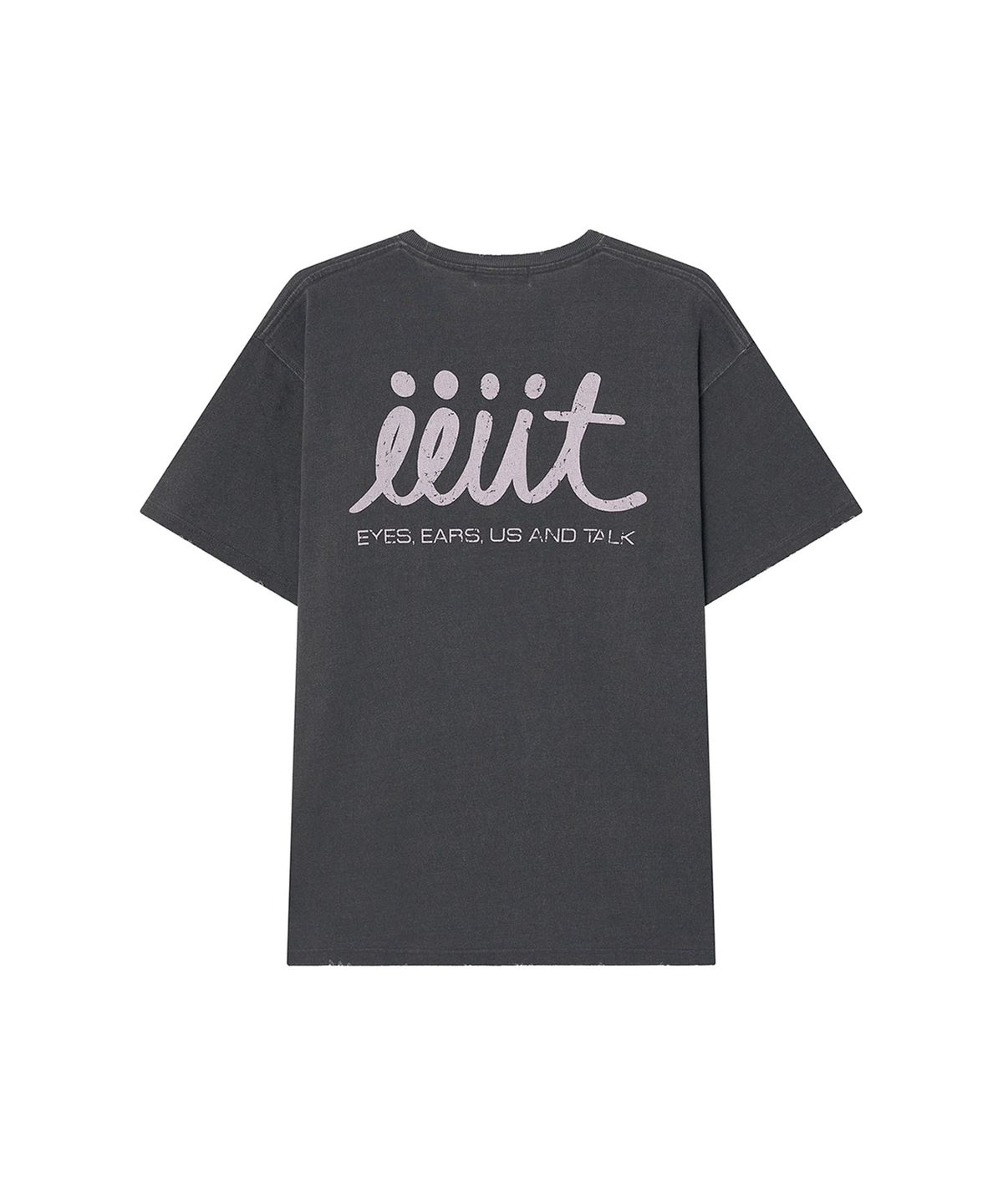 이우트(EEUT) ARCHIVE POCKET T-SHIRT / CHARCOAL