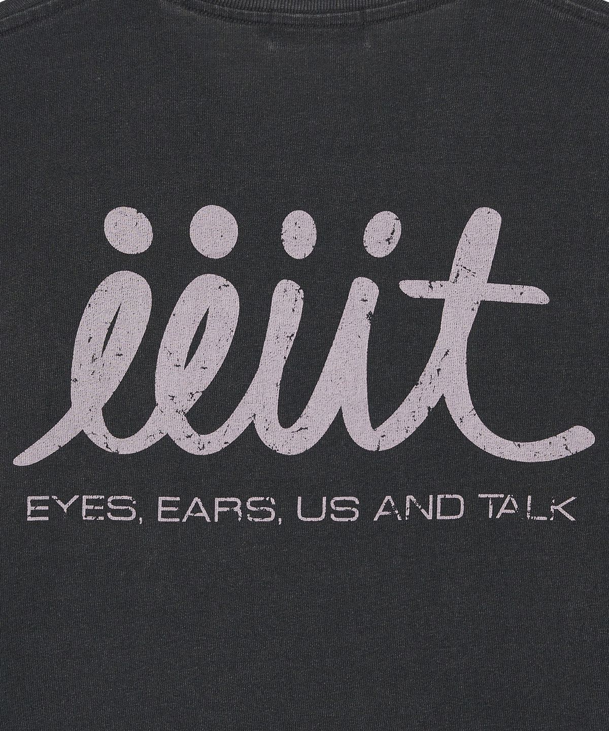 이우트(EEUT) ARCHIVE POCKET T-SHIRT / CHARCOAL