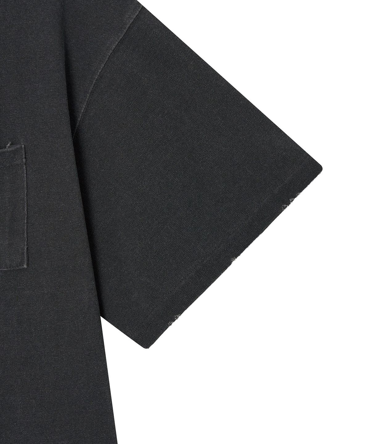 이우트(EEUT) ARCHIVE POCKET T-SHIRT / CHARCOAL