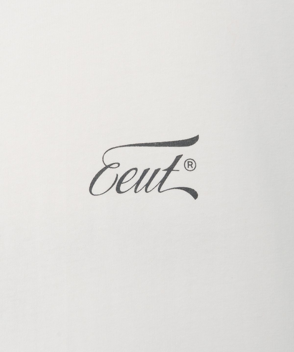 이우트(EEUT) GOOD LUCK T-SHIRT / WHITE