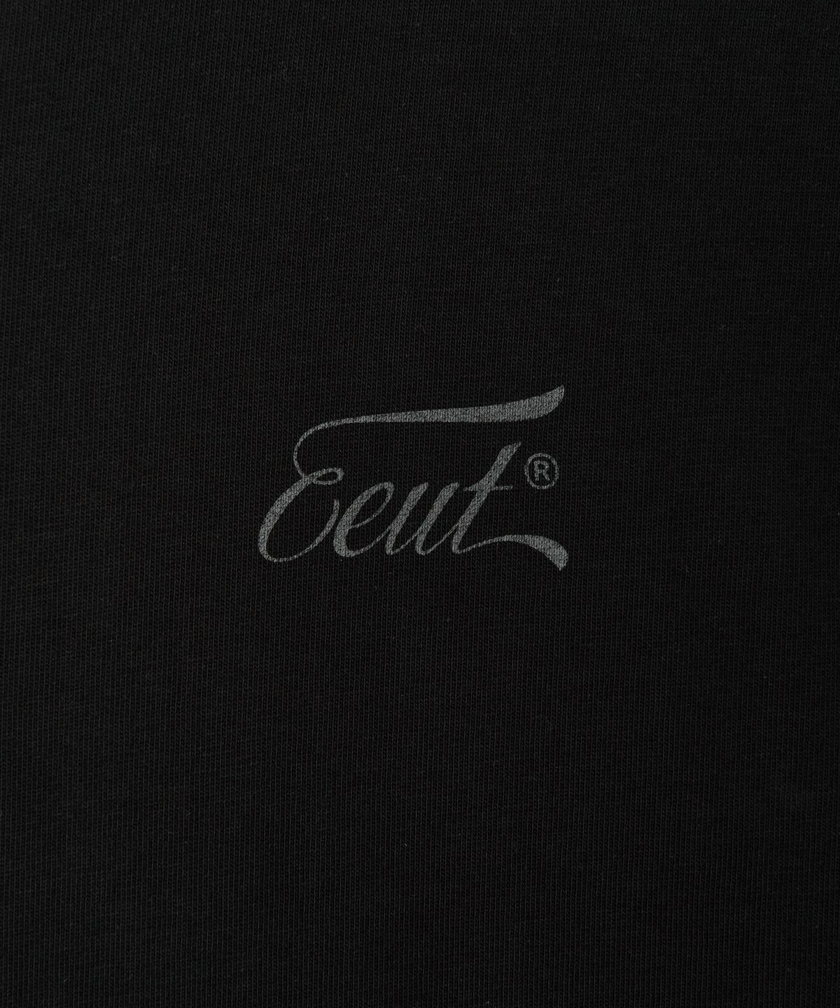 이우트(EEUT) GOOD LUCK T-SHIRT / BLACK