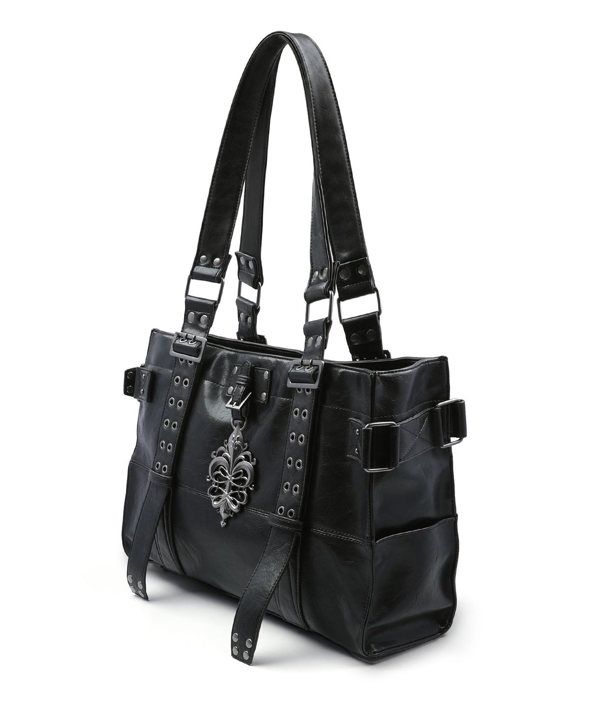 글랙(GLACK) GBOB001 누아 드 리스 백 참 숄더백 G26IB8001BK (BLACK)