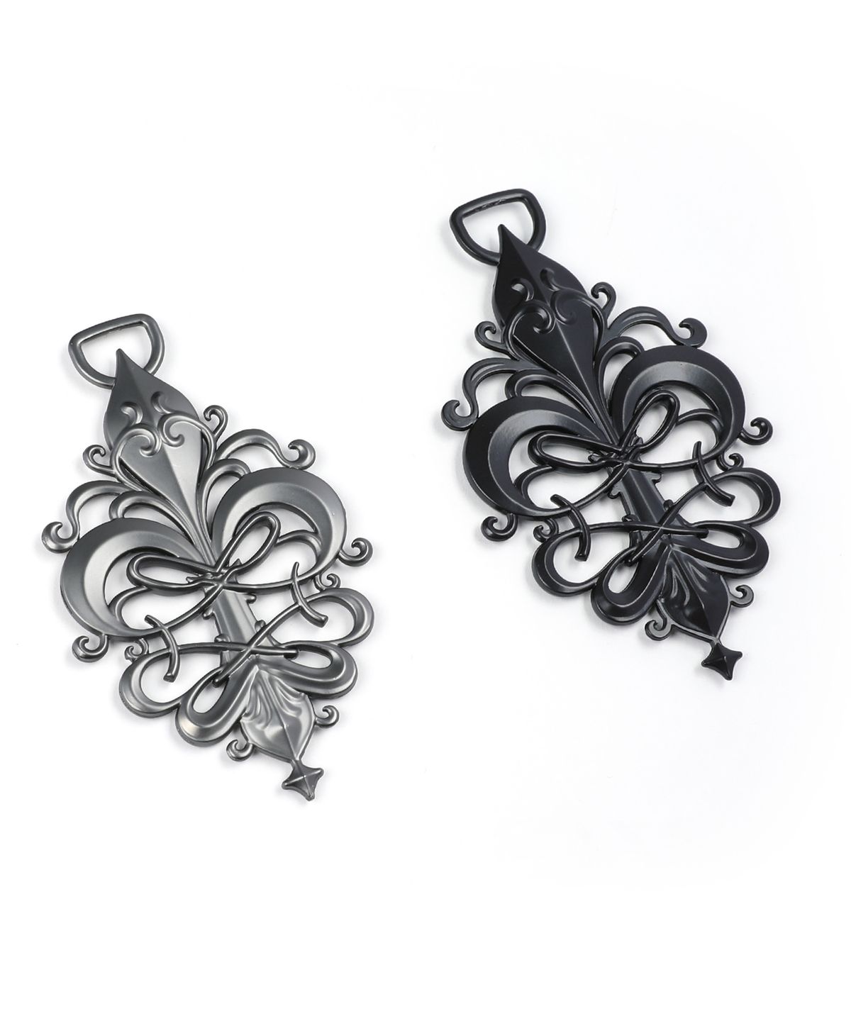 글랙(GLACK) GBOB001 누아 드 리스 백 참 숄더백 G26IB8001BK (BLACK)