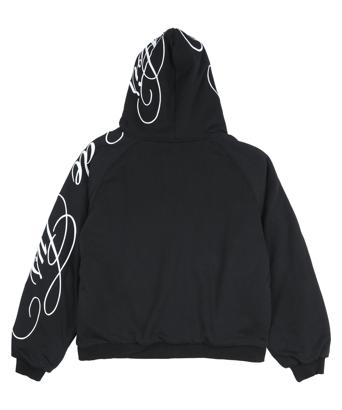 글랙(GLACK) GBOHD001 리스 포인트 리버시블 퍼 후드 집업 G26WZ006BK (BLACK)