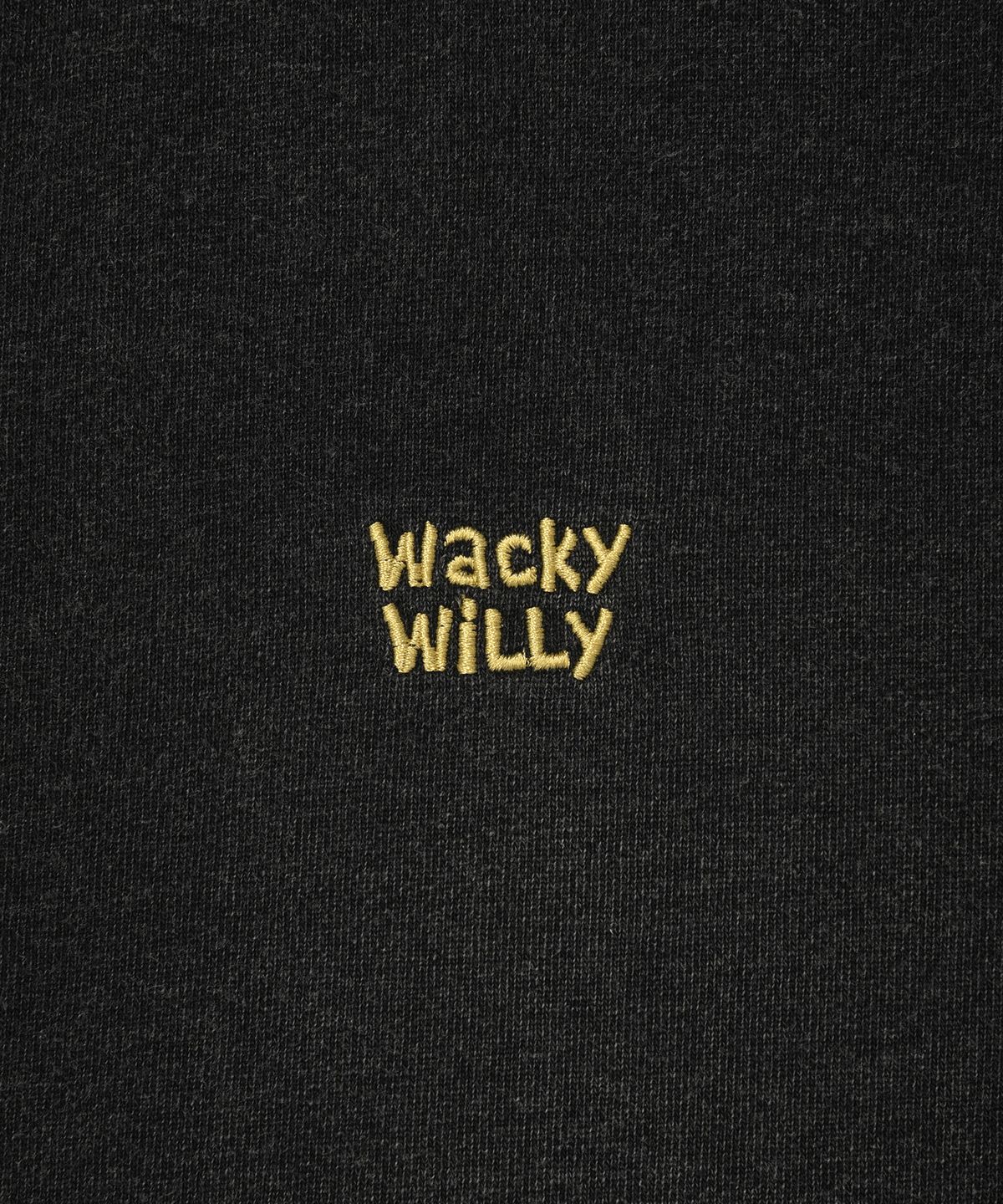 와키윌리(WACKY WILLY) 올데이 데님 후드집업 블랙