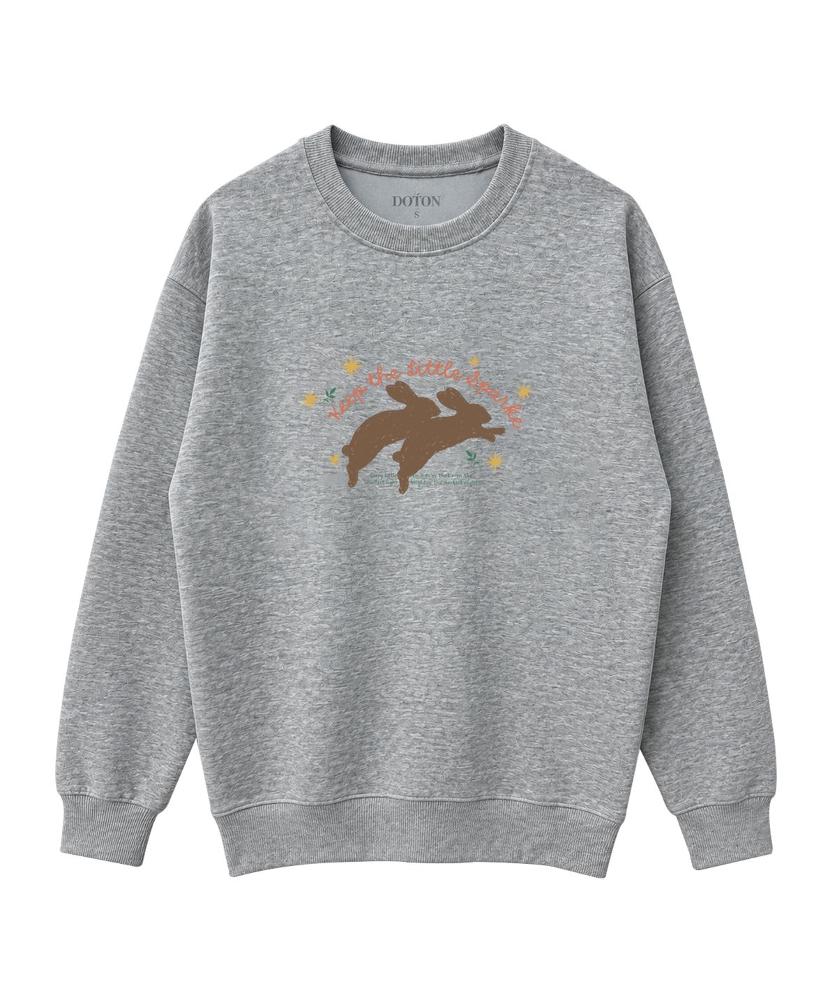 도톤(DOTON) KEEP THE SPARK SWEATSHIRT (Navy)