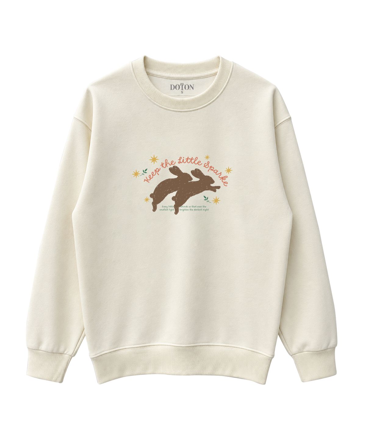 도톤(DOTON) KEEP THE SPARK SWEATSHIRT (Blue)