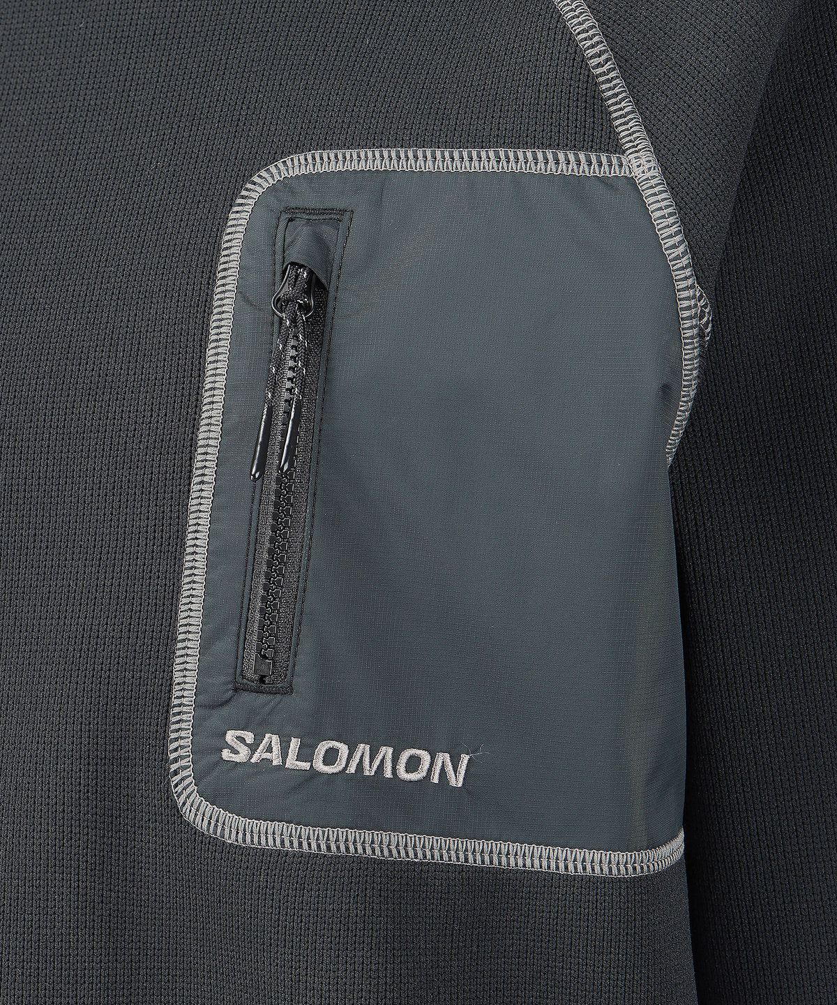 살로몬(SALOMON) 쿼터페이스 후디 W_LD0401500