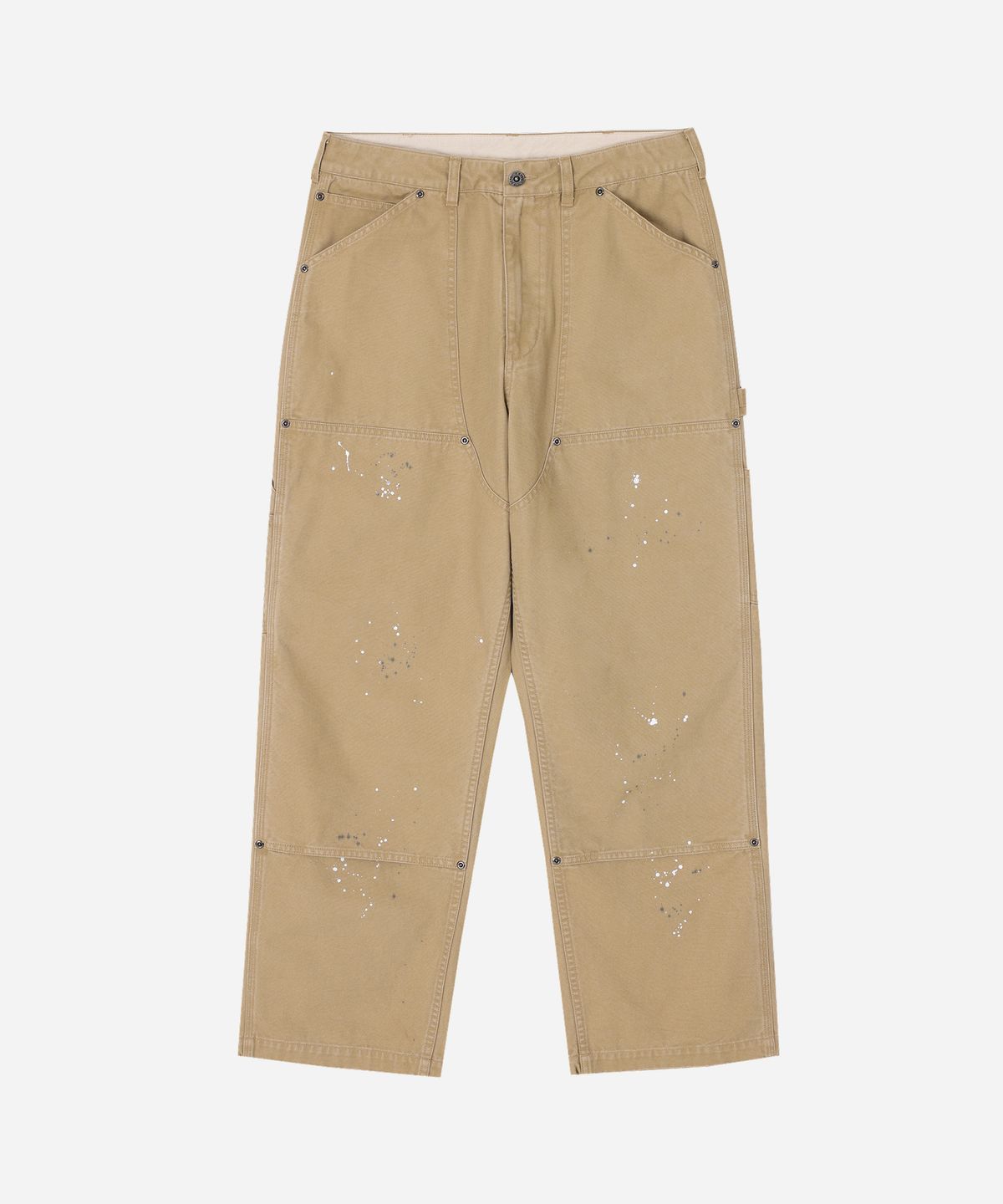 유니버셜 오버롤(UNIVERSAL OVERALL) DOUBLE KNEE PAINTER PANTS BEIGE