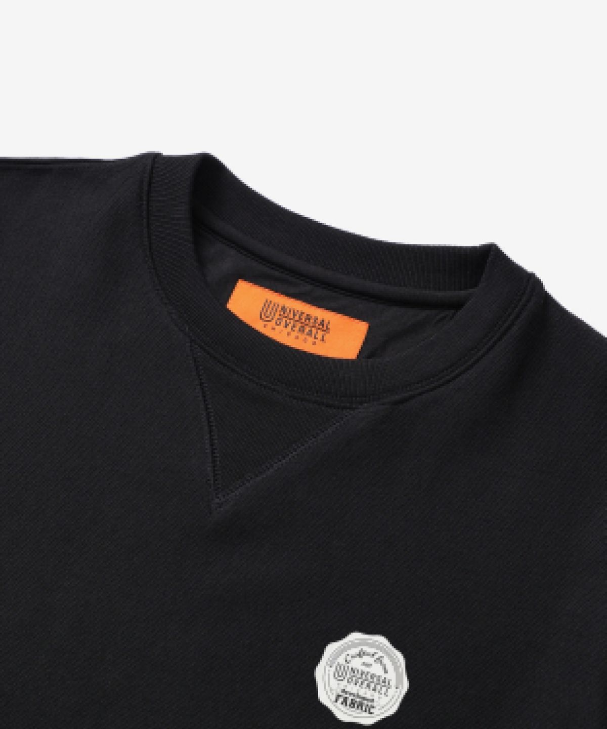 유니버셜 오버롤(UNIVERSAL OVERALL) ESSENTIAL SWEATSHIRTS BLACK