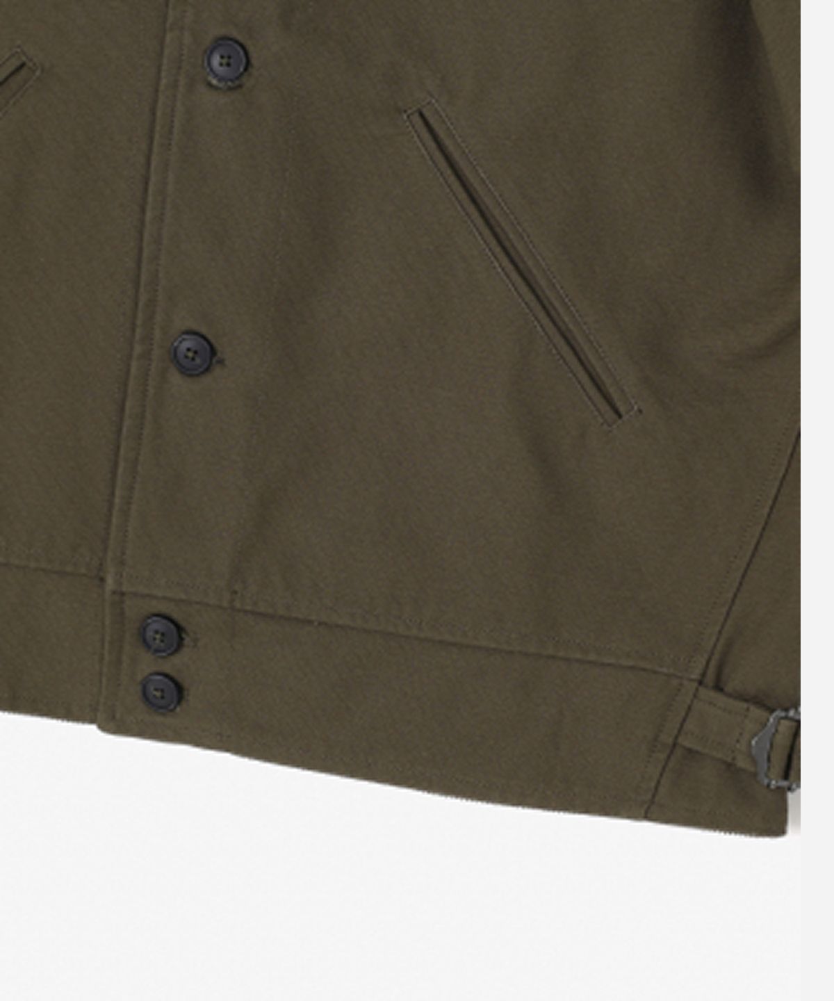 유니버셜 오버롤(UNIVERSAL OVERALL) UO JUNGLE CLOTH COSSACK JACKET KHAKI