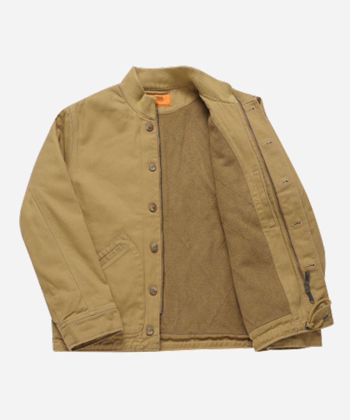 유니버셜 오버롤(UNIVERSAL OVERALL) UO TWILL DECK JACKET BEIGE