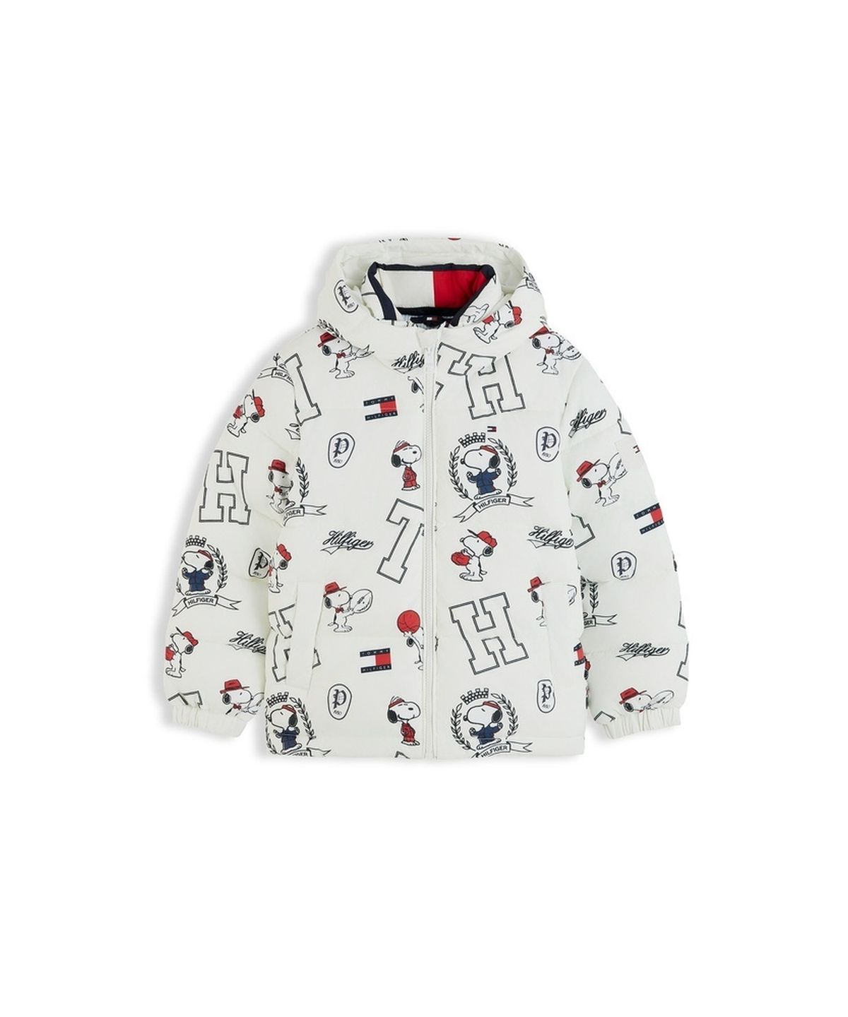 타미힐피거 키즈(TOMMY HILFIGER KIDS) 피너츠 푸퍼 재킷