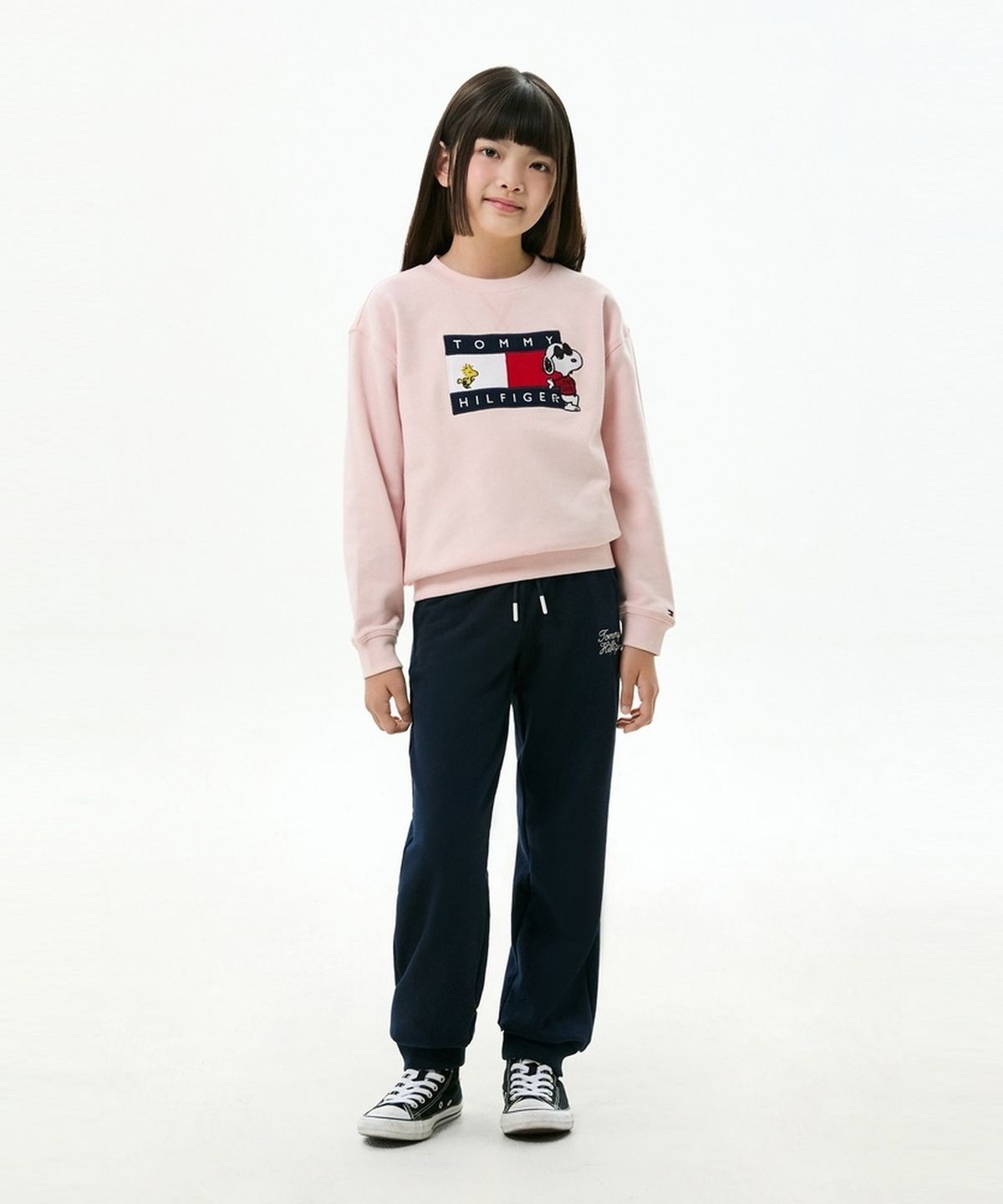 타미힐피거 키즈(TOMMY HILFIGER KIDS) 피너츠 크루넥 스웨트셔츠