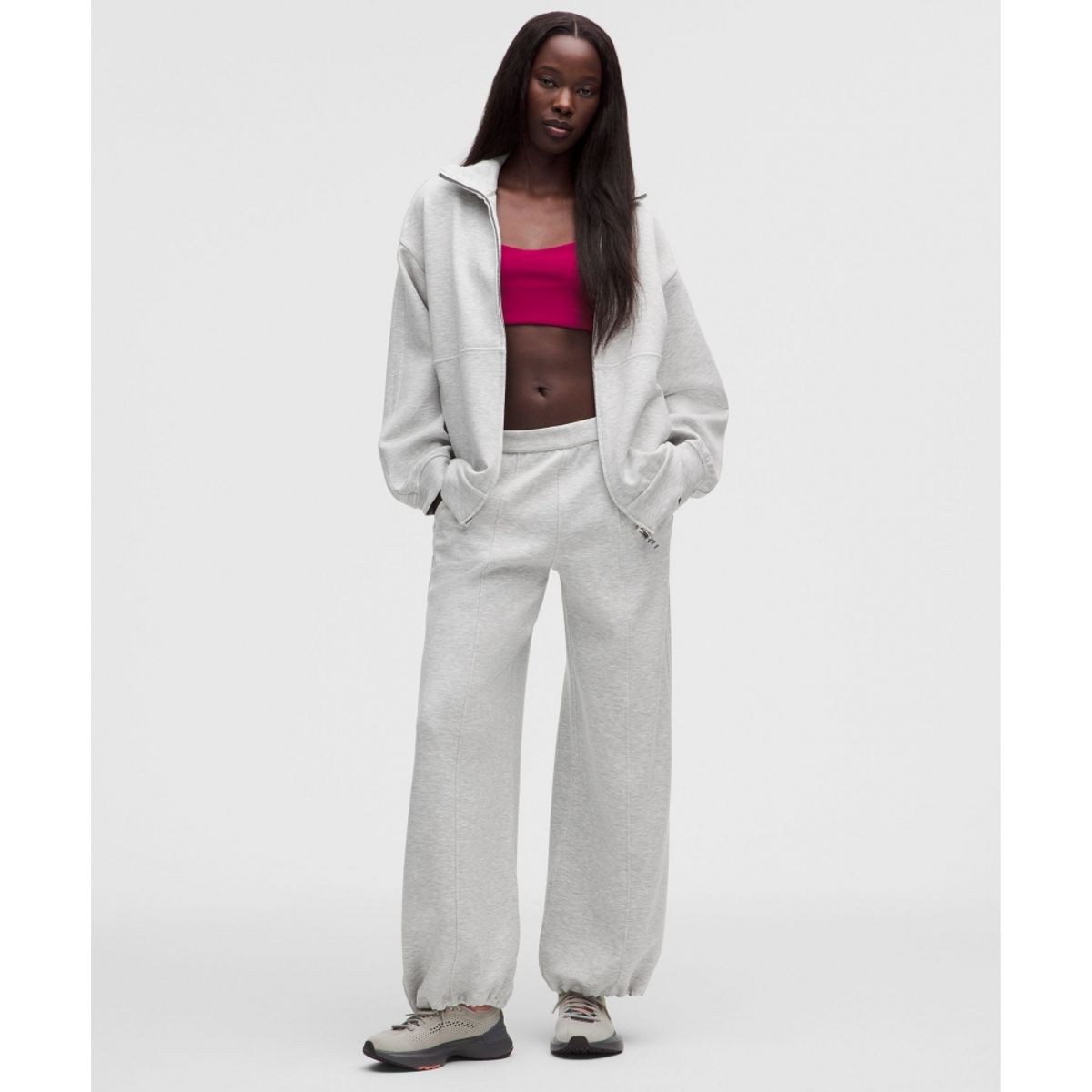 룰루레몬(LULULEMON) 스무드 스페이서 오버사이즈드 풀집  HCUG